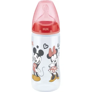 NUK bočica FC+ sa indikatorom temperature, 300 ml, Minnie Mouse