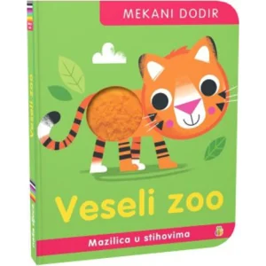 Naša Djeca slikovnica mekani dodir, veseli zoo
