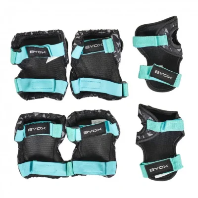 Byox štitnici za djecu dazzle, tirkiz, M (20–50 kg)