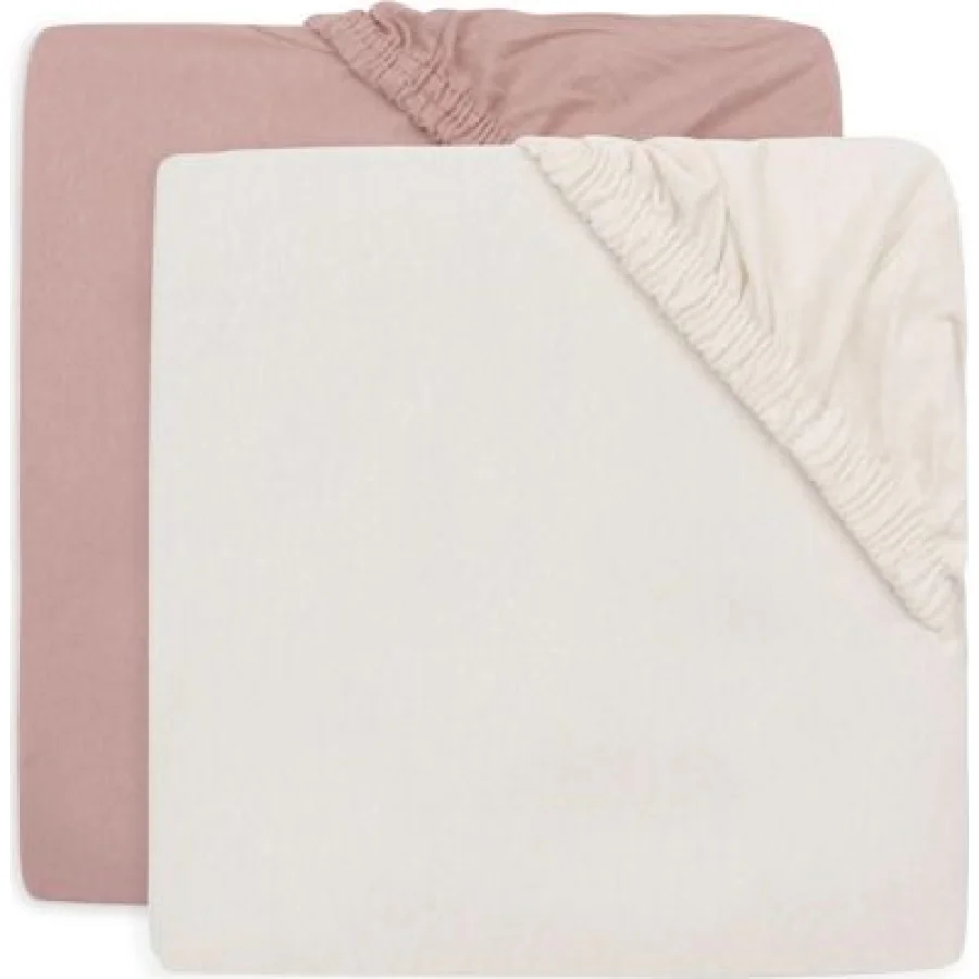 Jollein navlaka za madrac wild rose/ivory, 2 kom