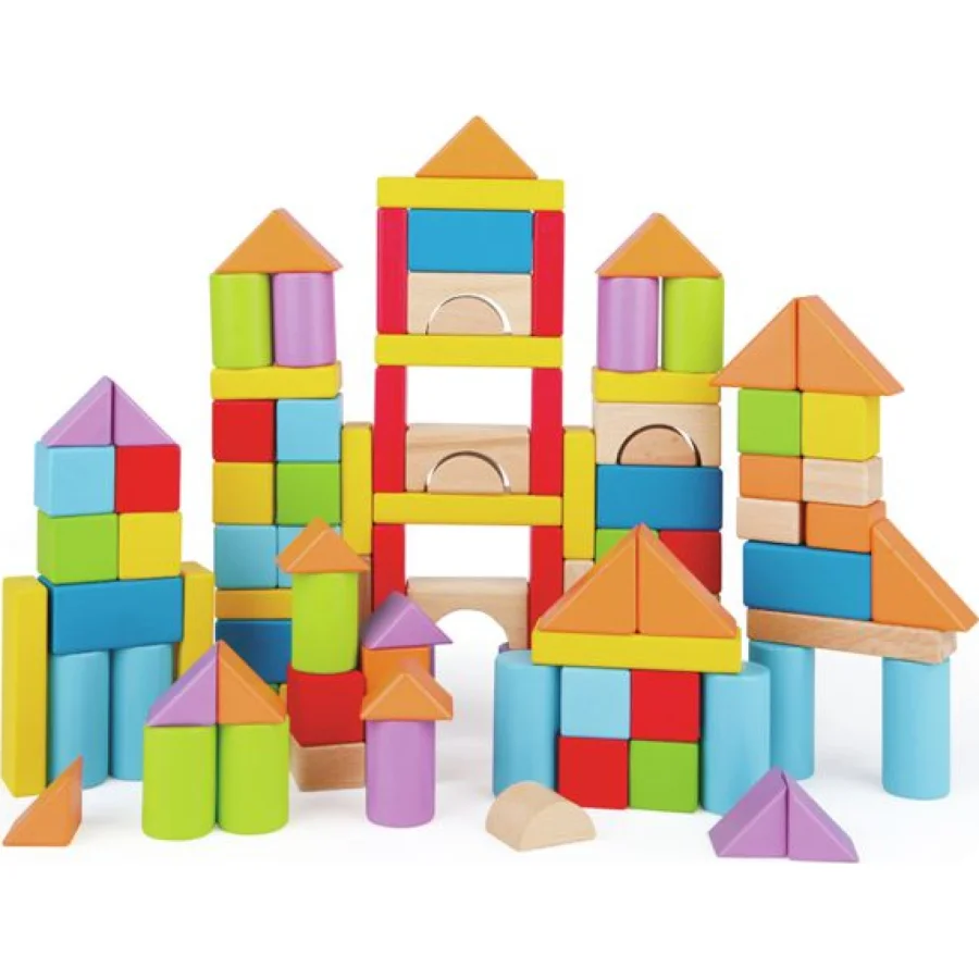 Hape drvene kocke, 101 kom