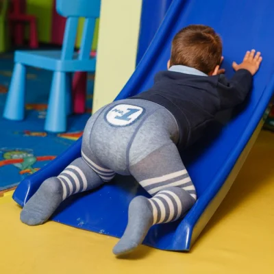 L'Adoro baby pamučne hulahopke, sort