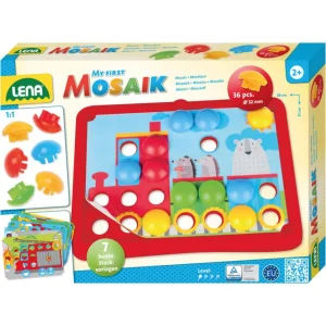 Lena prvi mozaik, motiv vozila